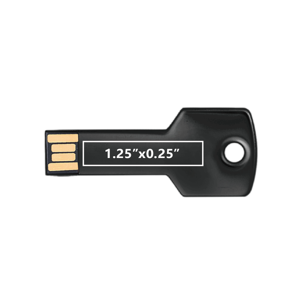 Berwyn Key Shape USB Flash Drive Simports