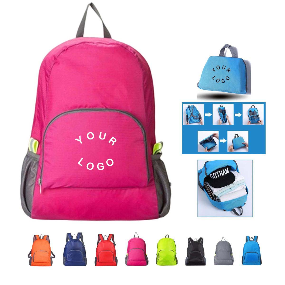 Durable Foldable Travel Backpack with Waterproof Feature 3