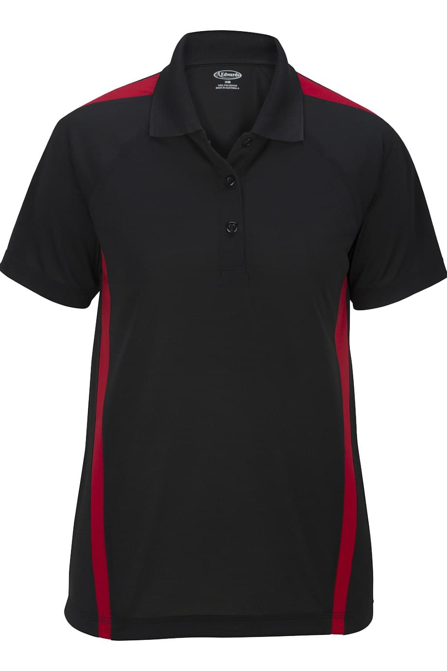 Ladies Snag-Proof Color Block Short Sleeve Polo 2