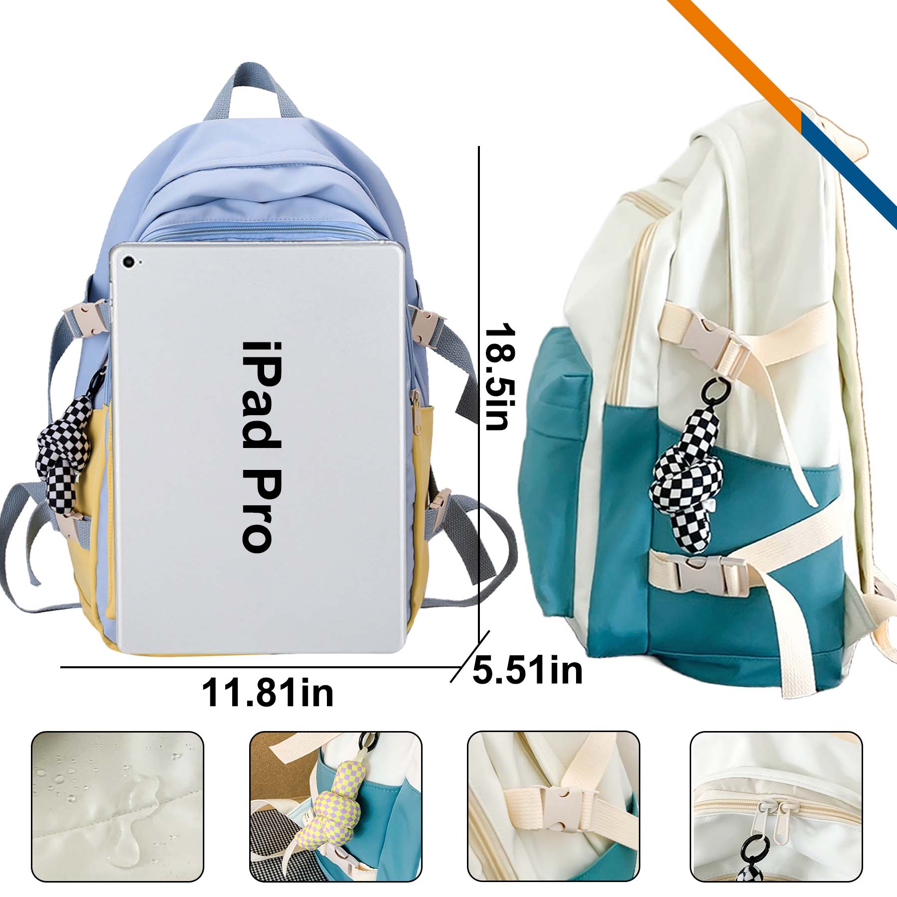 Brigi School Backpack 8