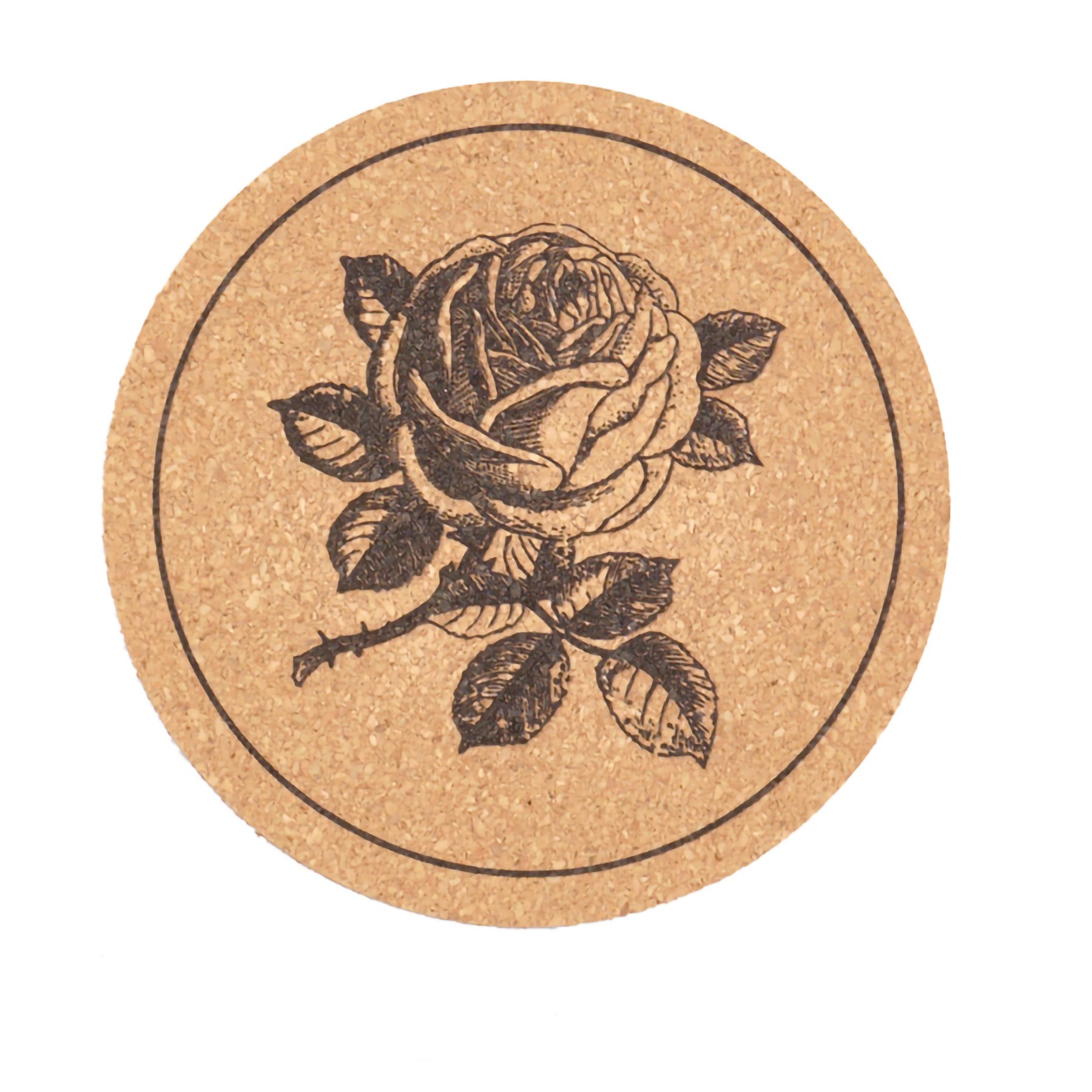 Large Cork Coaster 2