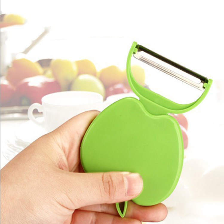 Apple Shape Foldable Fruit Peeler 1