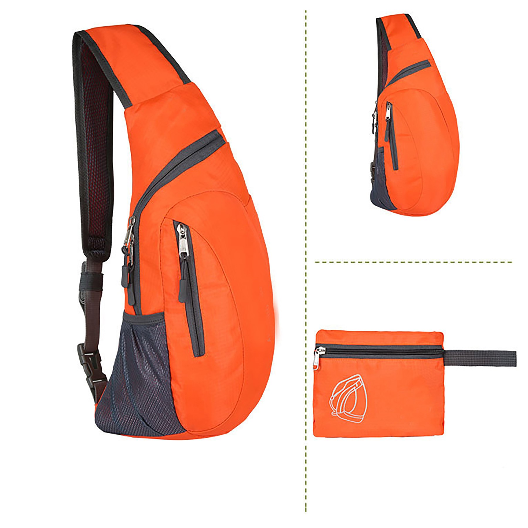 Fashion Travel Outdoor Foldable Shoulder Bag 5