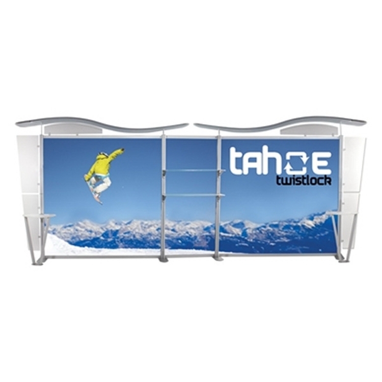 UltraPop 20ft Z Graphic Package Tradeshow Display 1