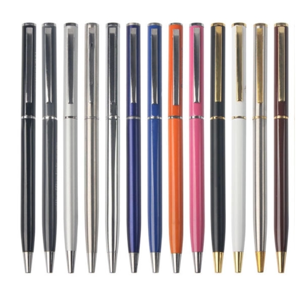 Promotional Slim Metal Hotel Pens 5