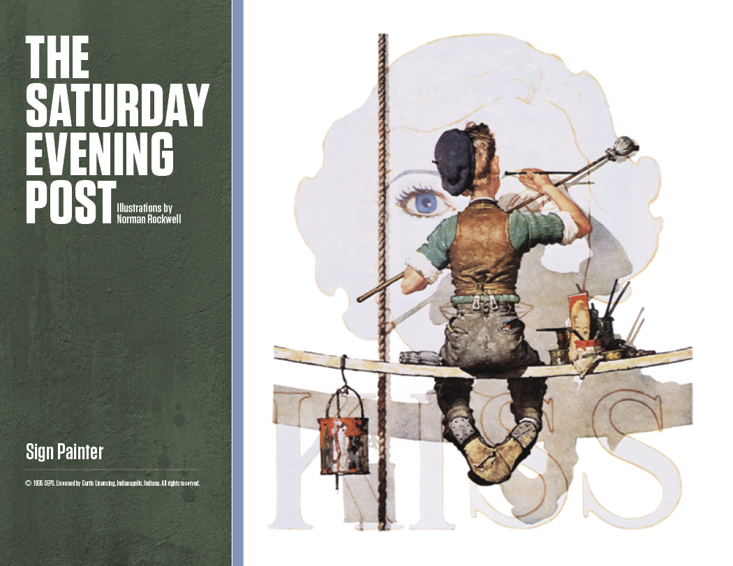 Good Value™ The Saturday Evening Post Illustrations by Norman Rockwell – Spiral Calendar 60