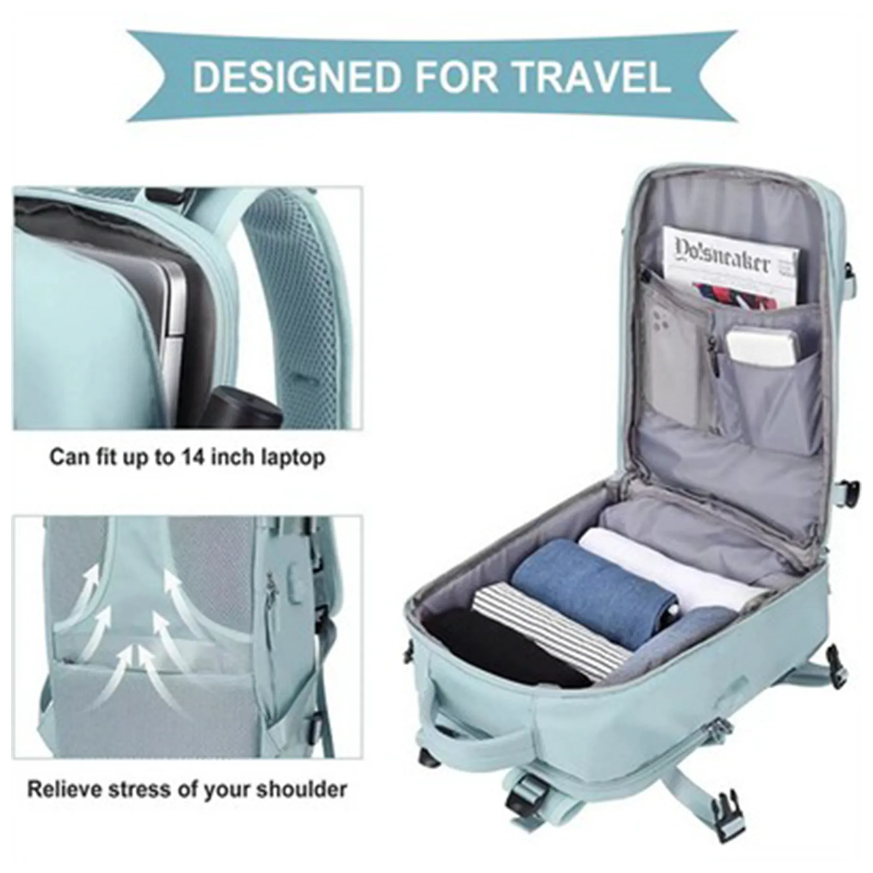 Large Capacity Travel Backpack 4