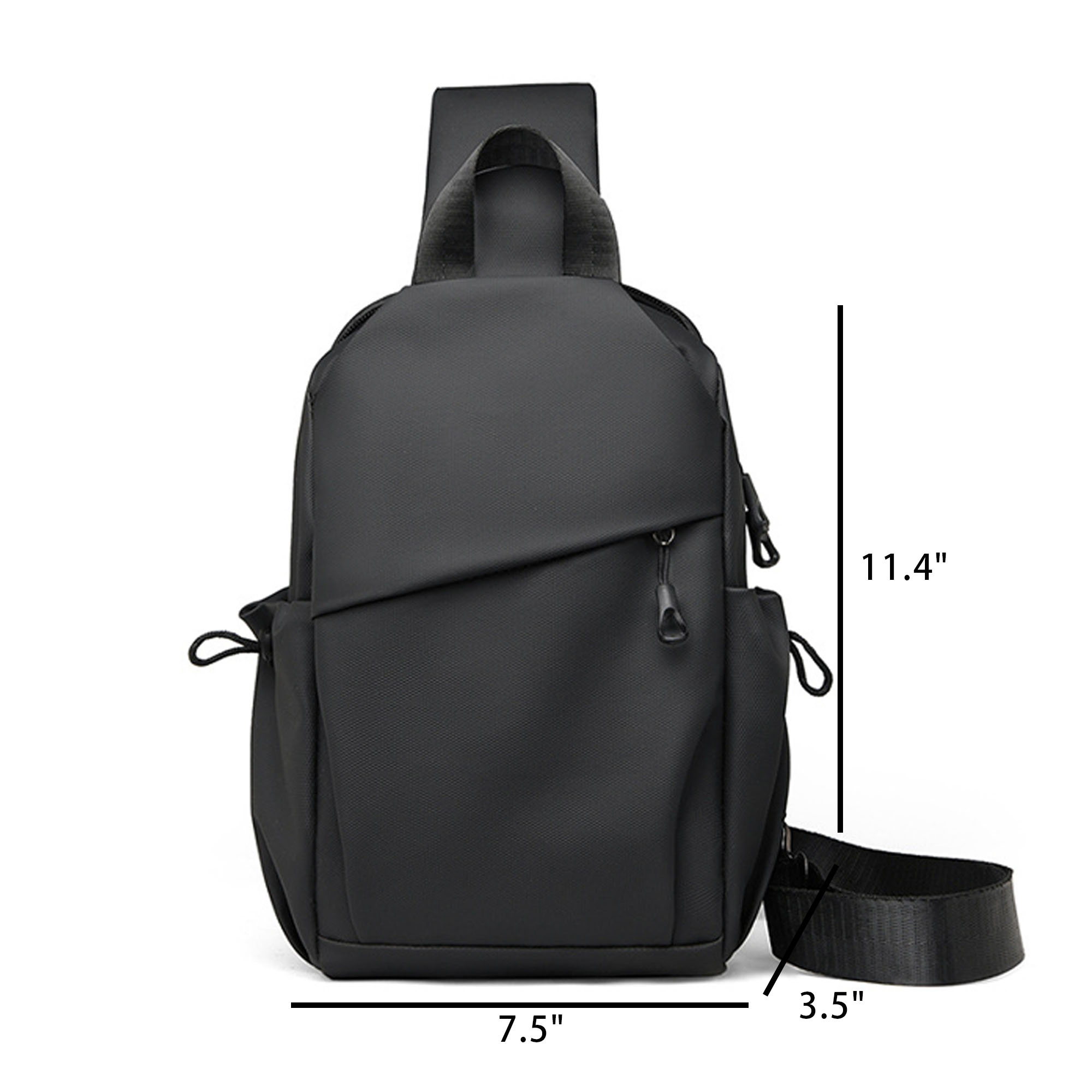 Water Resistant Oxford Crossbody Bag 3