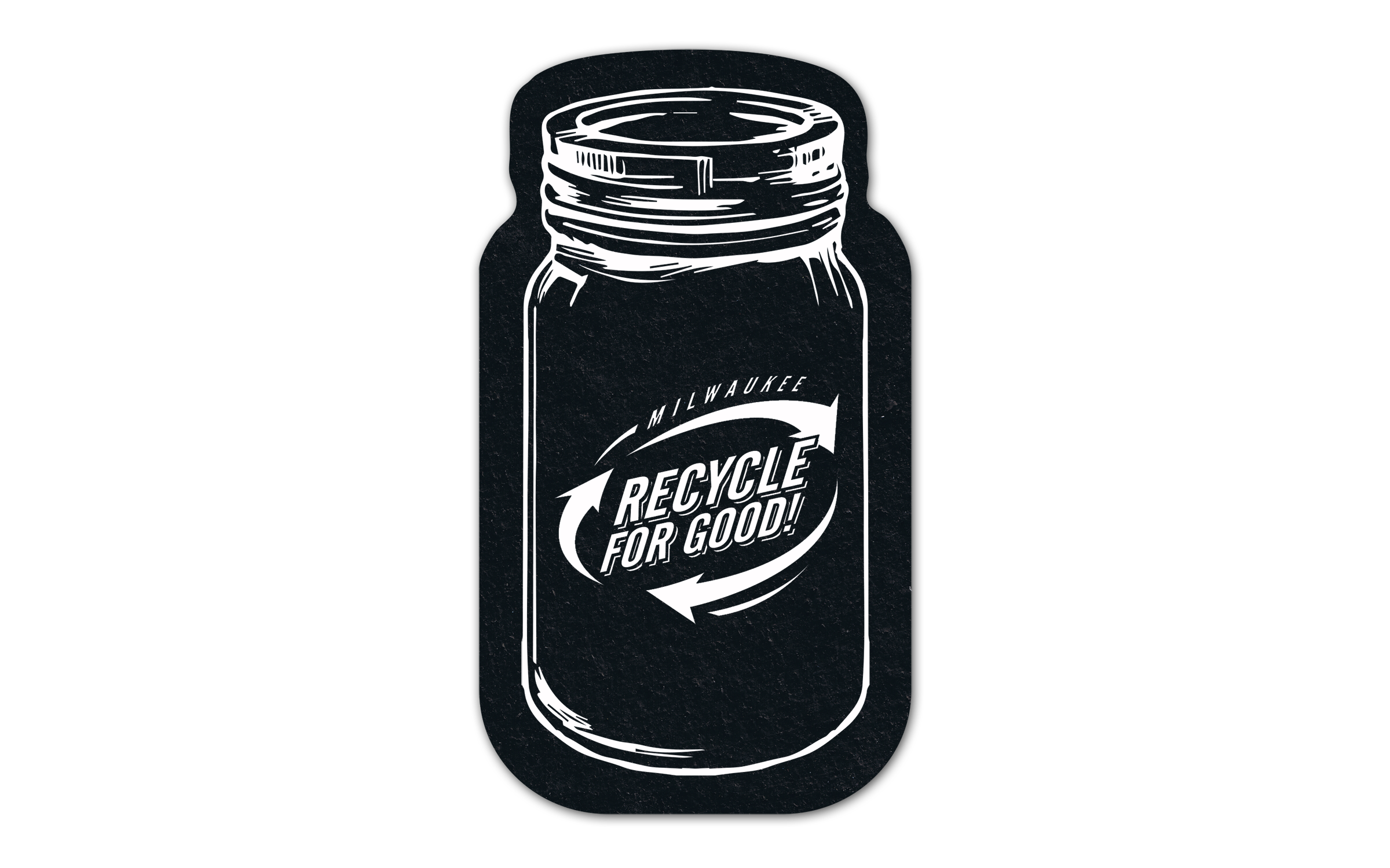 Mason Jar Flat Tire Coaster 3