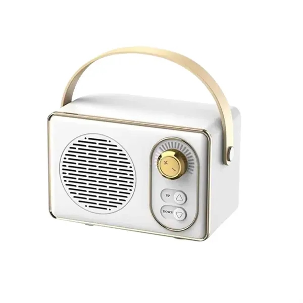 Retro Record Player Speaker - Vintage Style Sound System 1