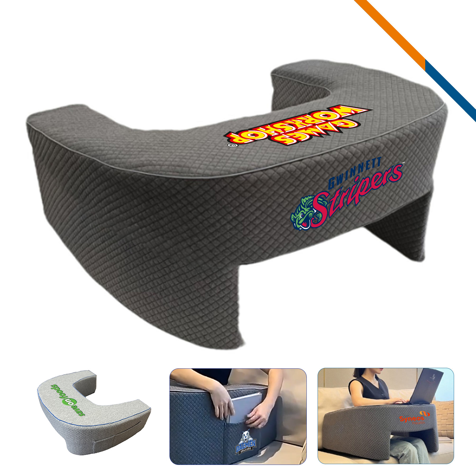 Daphne Lap Desk Reading Pillow 2