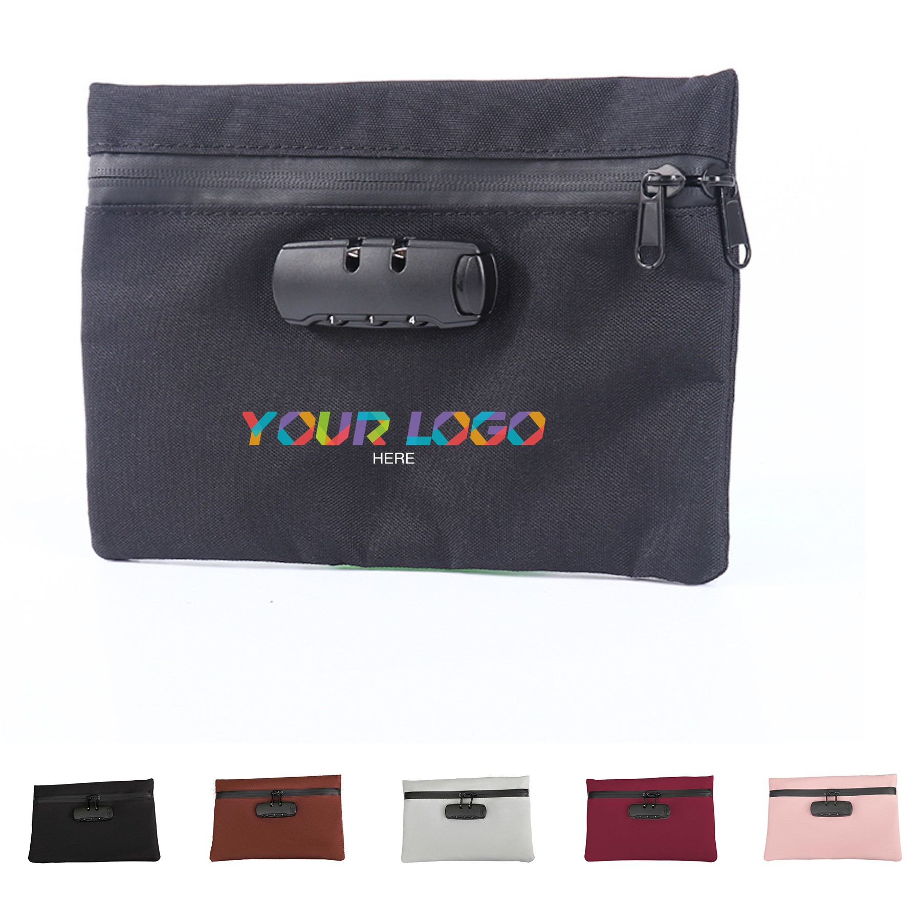 Zipper Closure Storage Bag