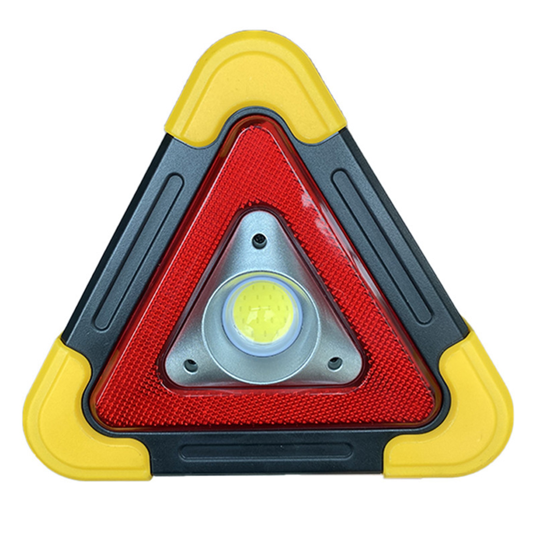 Portable Triangle Warning Led Flashlight 2
