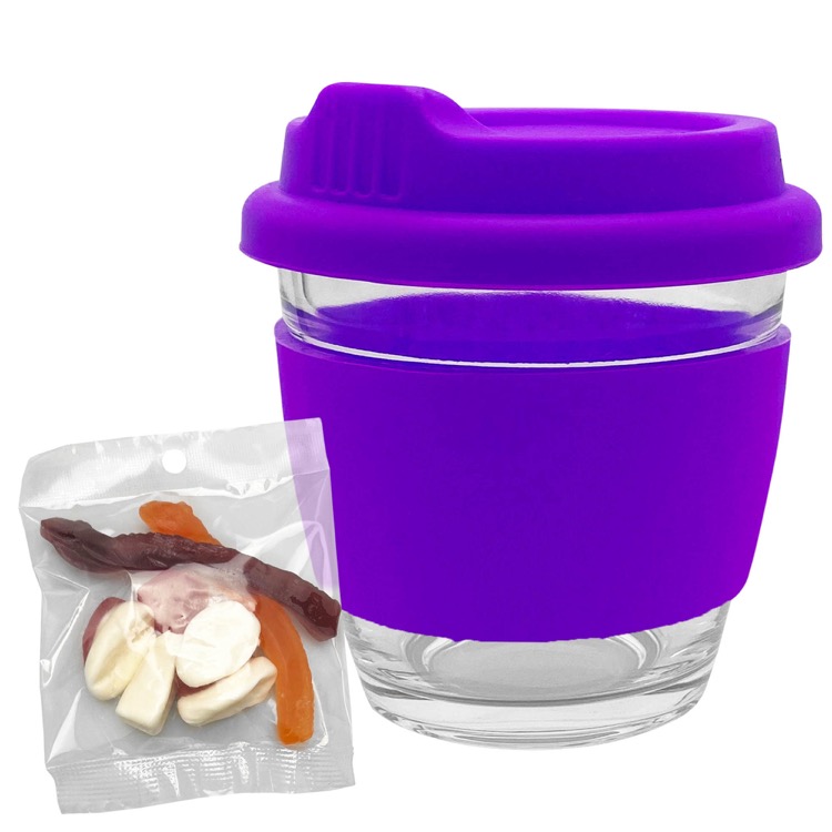 Jelly Party Mix in Venice Glass Coffee Cup 2
