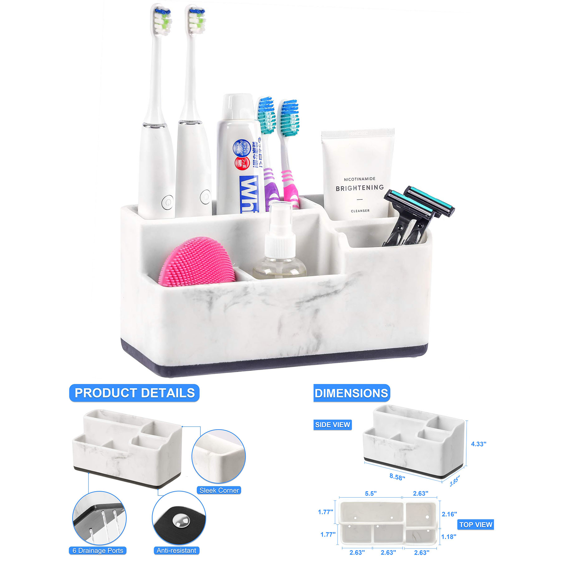 Toothbrush Holder for Bathroom 2