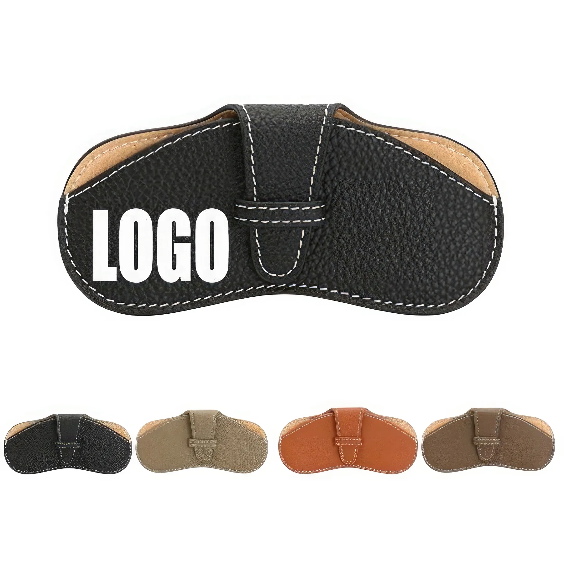 Genuine Leather Glasses Pouch Bag & Sunglasses Case 3