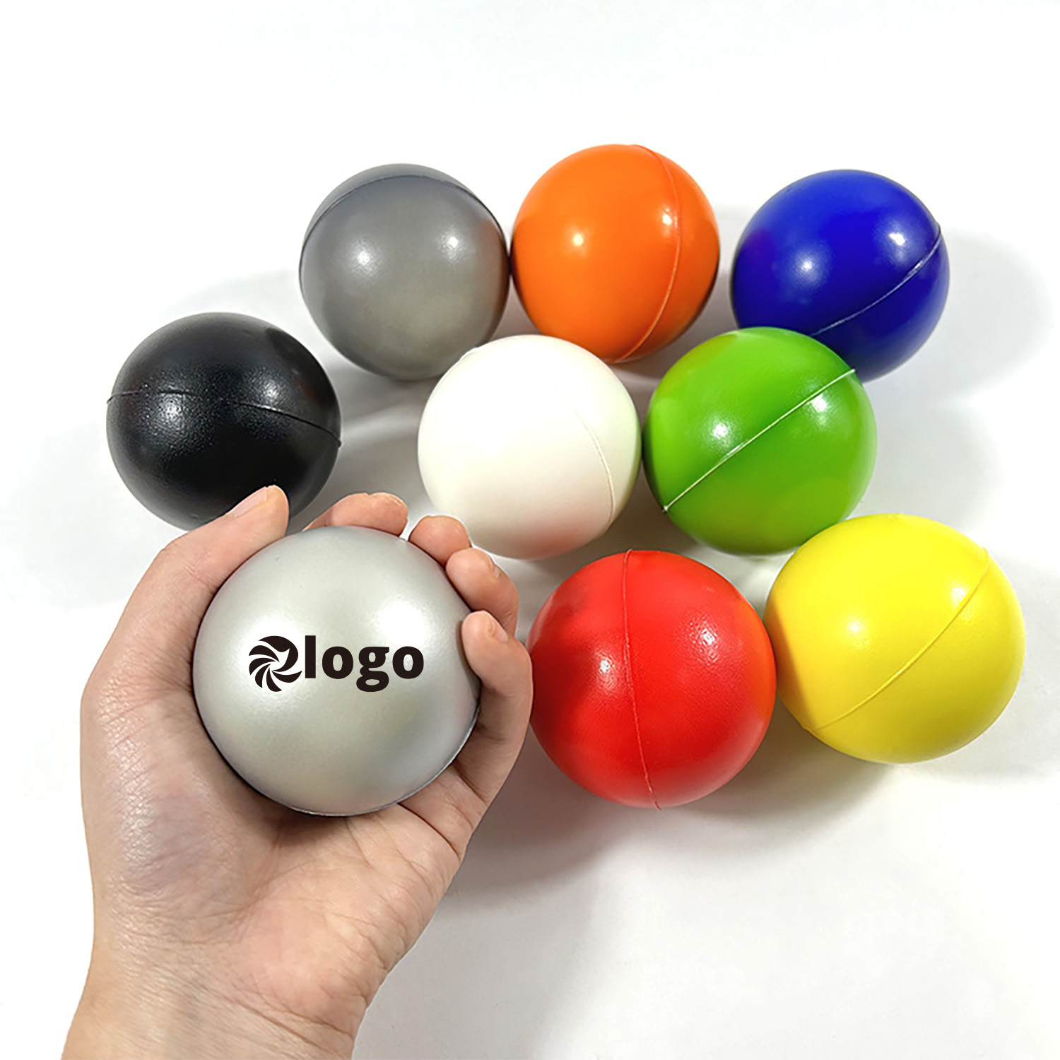 Anxiety Relief 2.4" Round Stress Ball 1