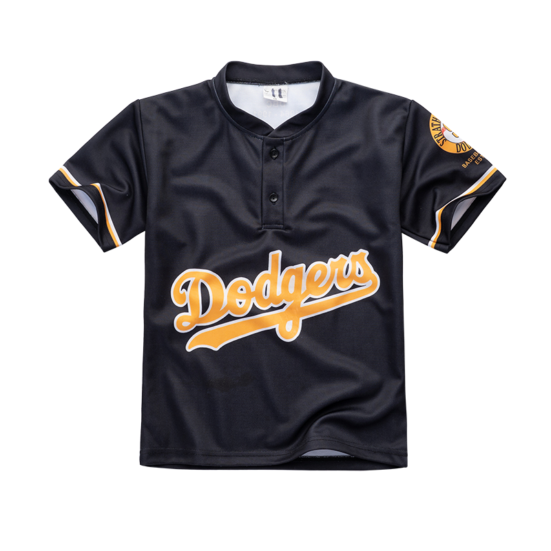 UPHILL™ Sublimation 2 Button Baseball Jersey 3