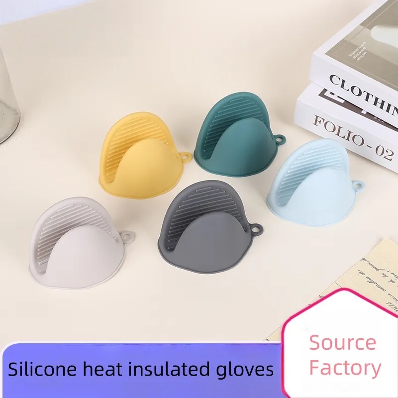 Wholesale Silicone Heatproof Oven Mitts Set 12