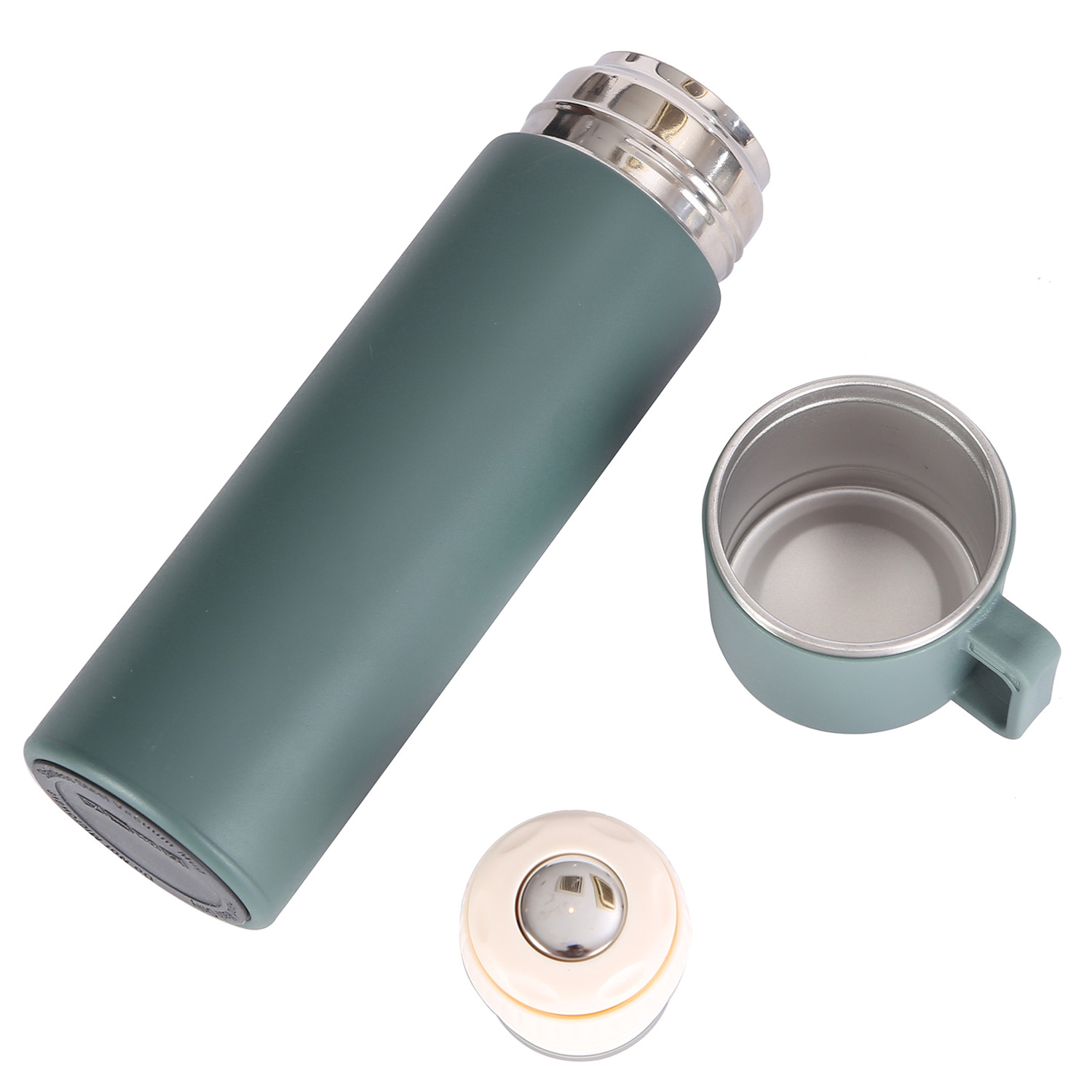 14OZ Portable Stainless Steel Handheld Water Bottle 2