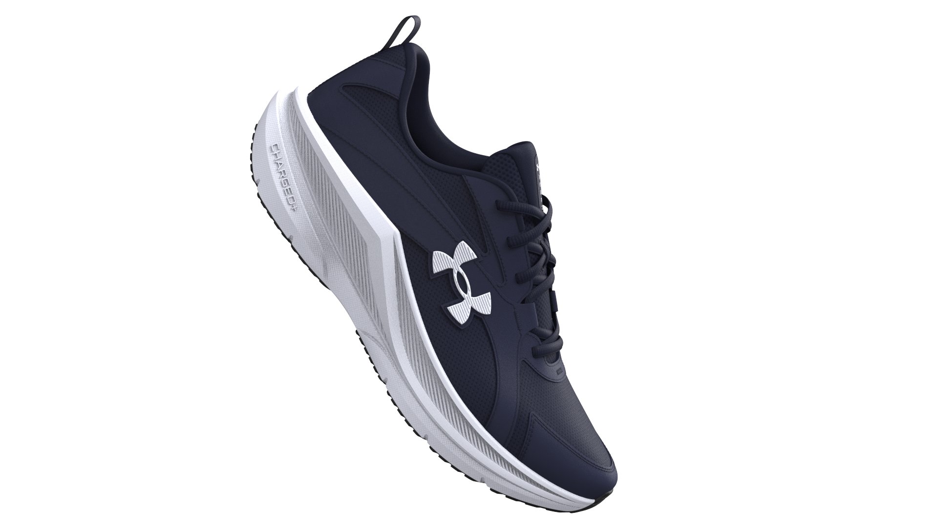 UA Charged+ Assert 11 Wide (4E) Men's Running Shoes 2