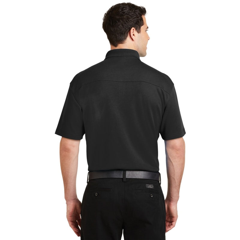 Port Authority Silk Touch Interlock Performance Polo. 4