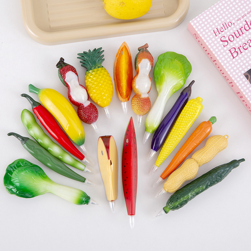 Vegetable Fruit Pens With Magnet 2