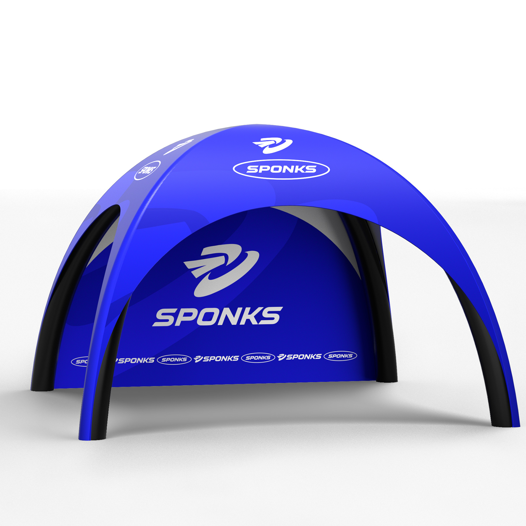 AirDome Inflatable Tent 10'X10' With Full Dye Sublimated Top 3