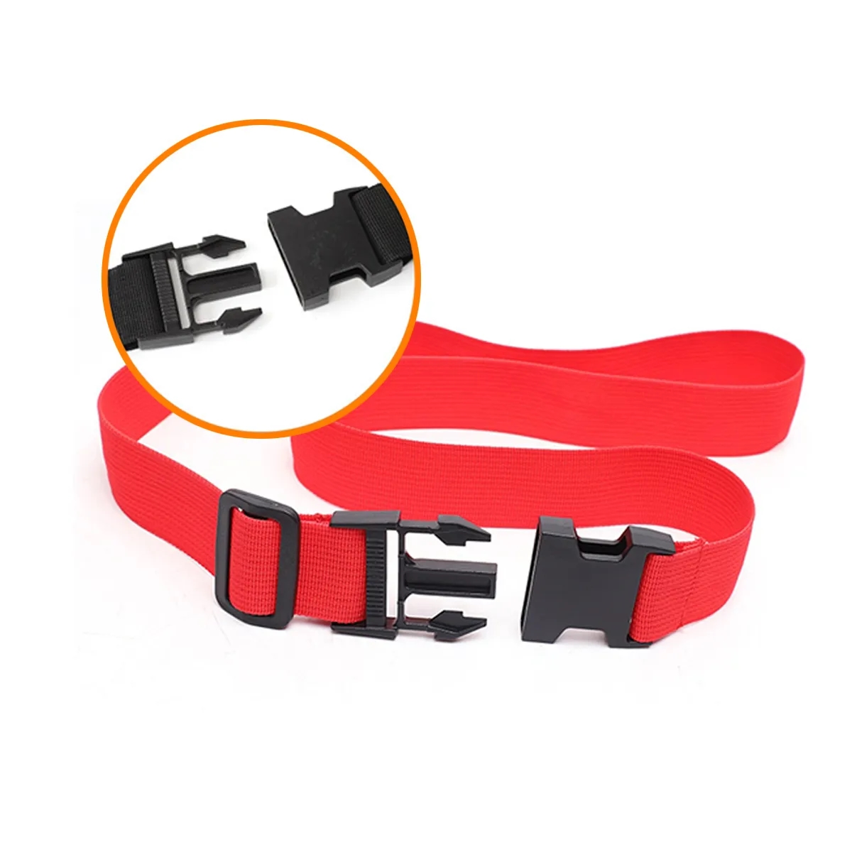 Adjustable Luggage Strap with Quick Release Buckle 4