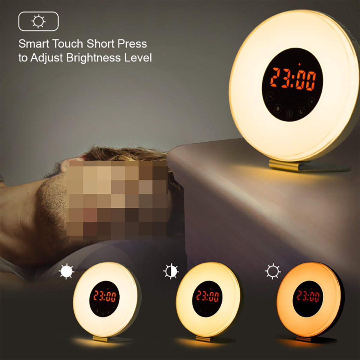 Sunrise Wake Up Light Alarm Clock 2