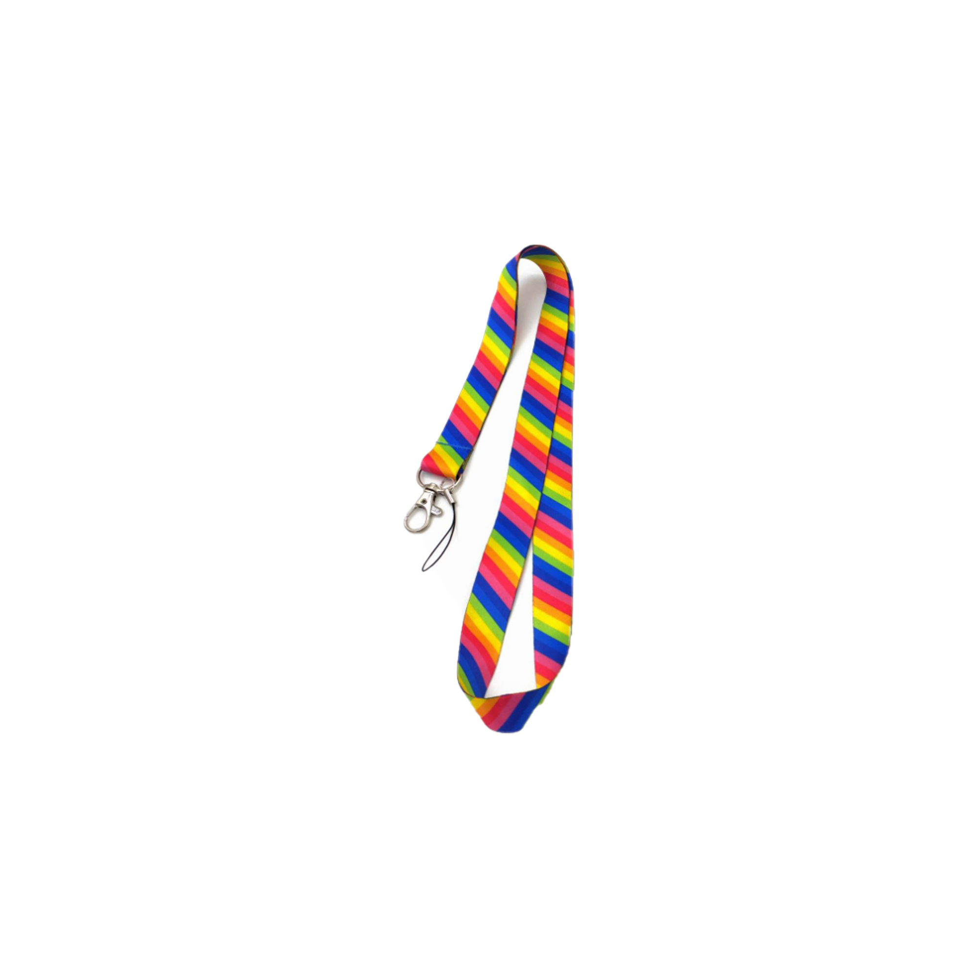 Polyester Cartoon Phone Strap with Rainbow Design 2