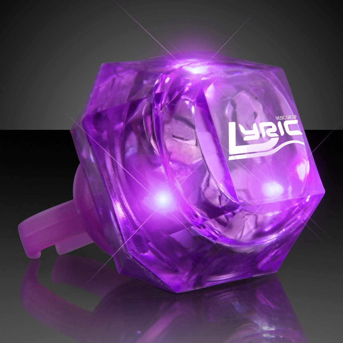 Light-up Huge Gem Rings 13