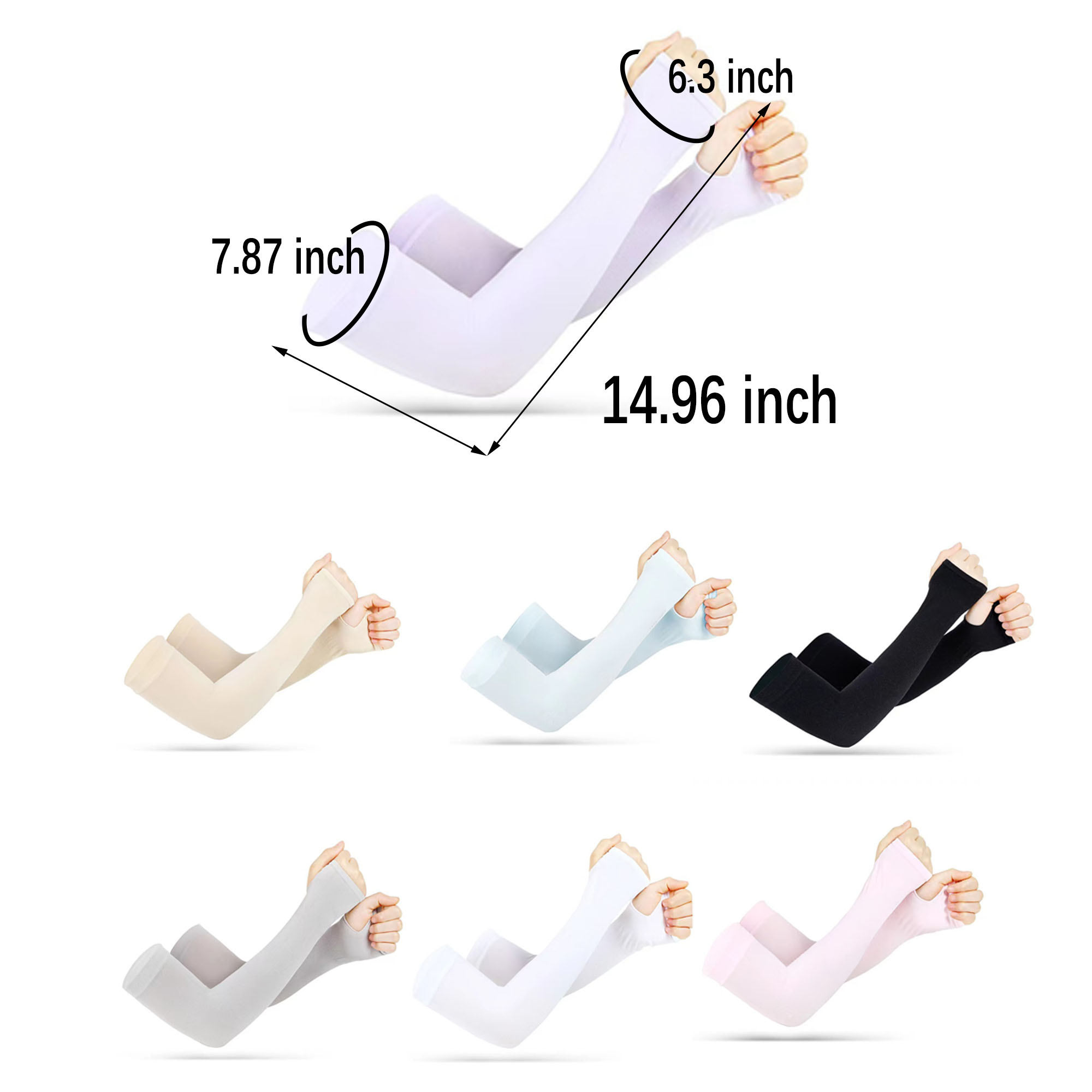 Breathable Sun Protection Sleeves Outdoor Sports 2