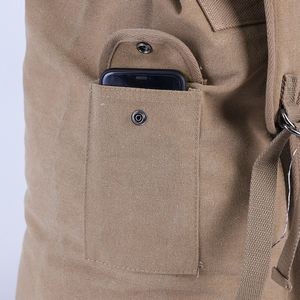Canvas Duffle Storage Bag With Zip 2