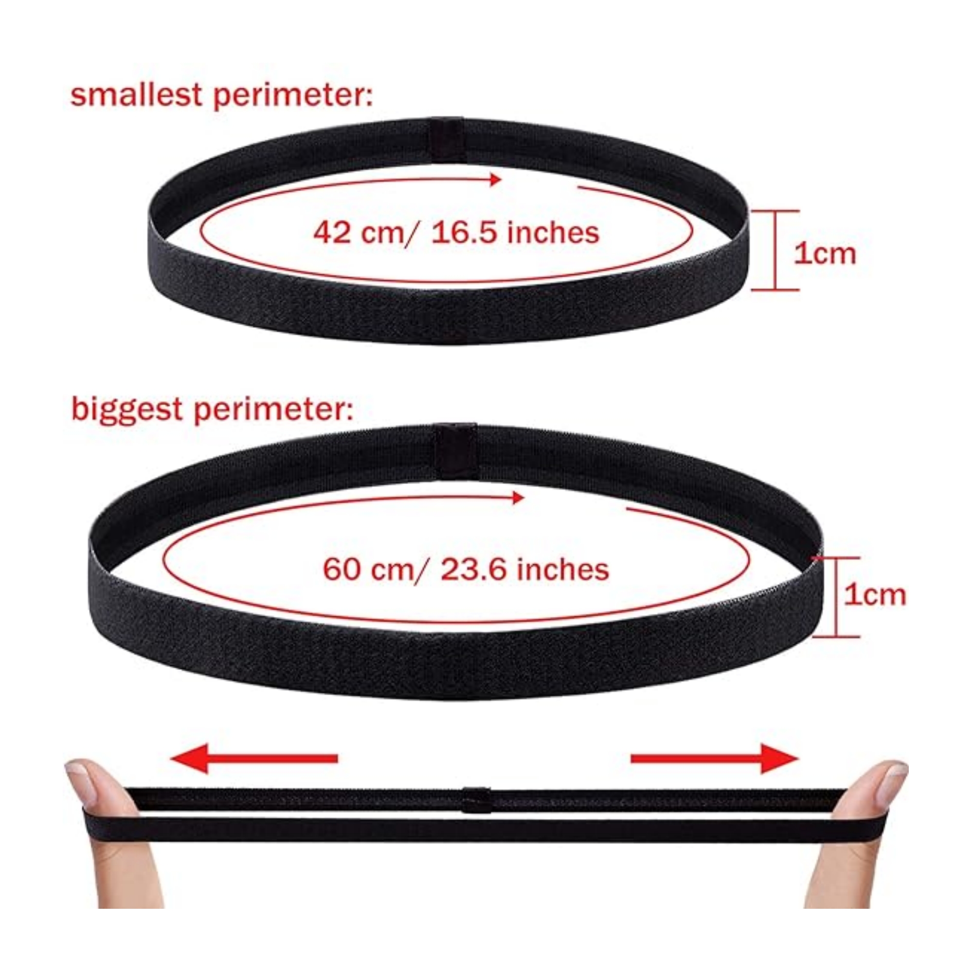 Non-Slip Elastic Headband 5