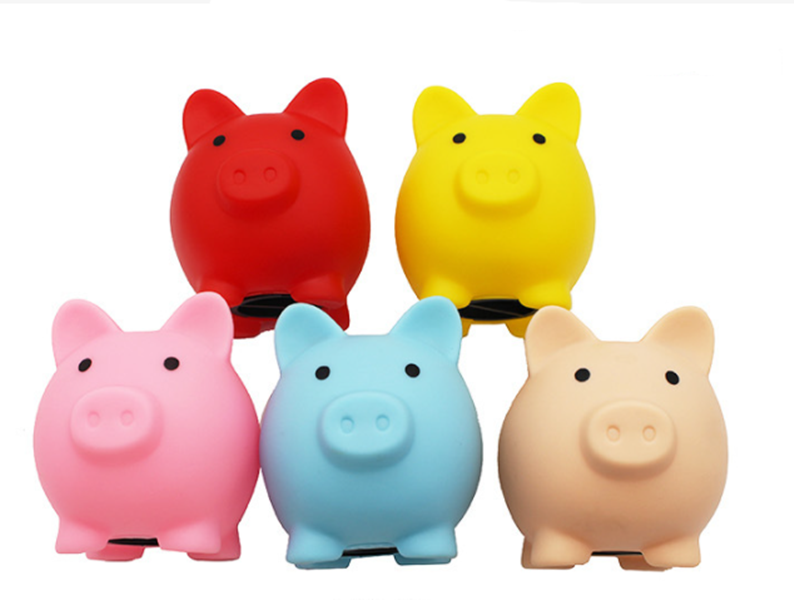 Pink piggy bank 2