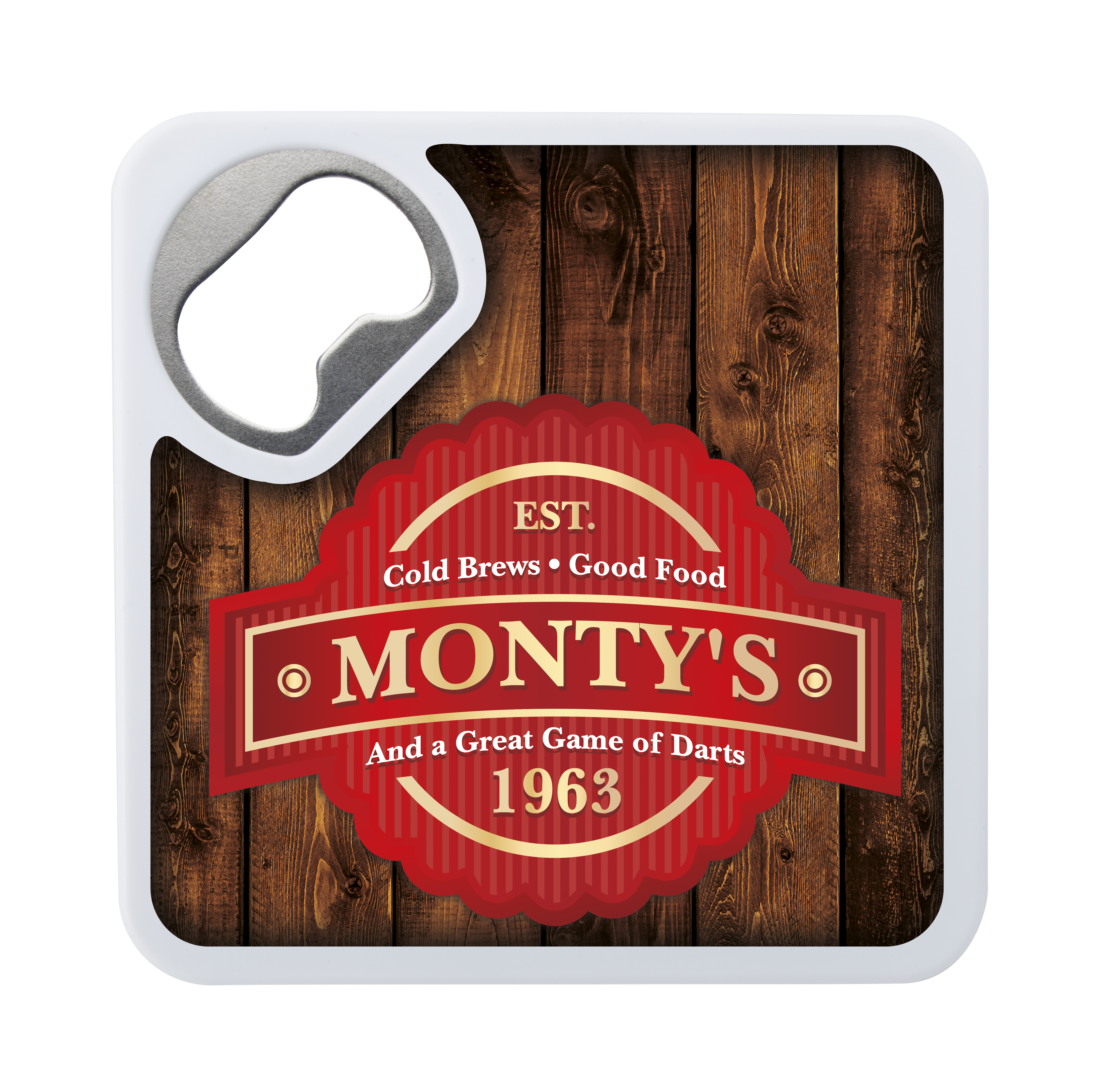 Good Value™ Bottle Opener Coaster 14