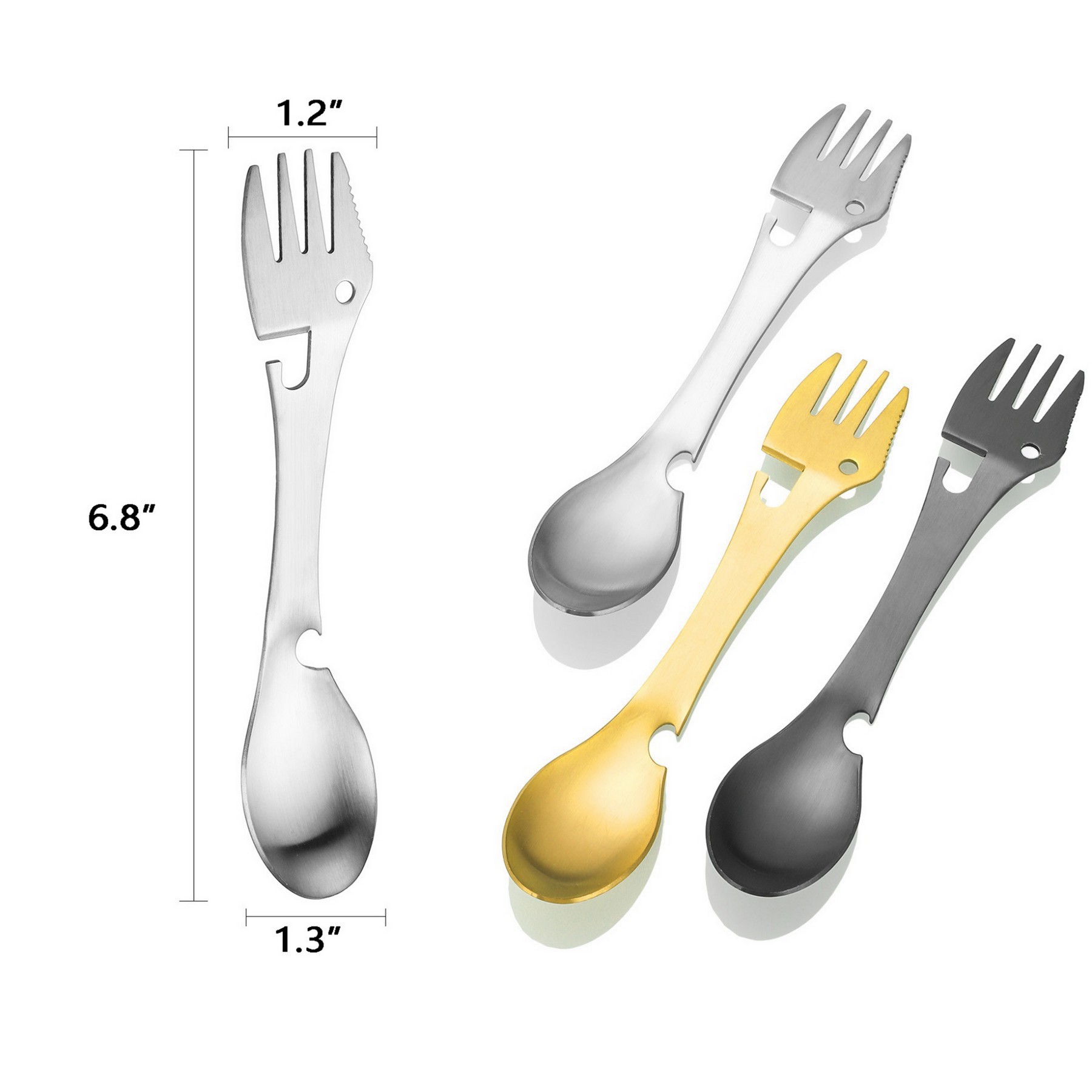 5-in-1 Camping Sporks 2