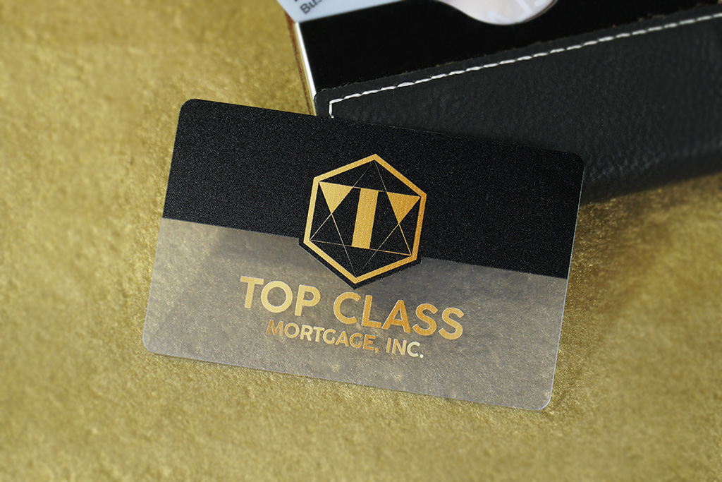 Quick Clear Plastic Business Cards 13