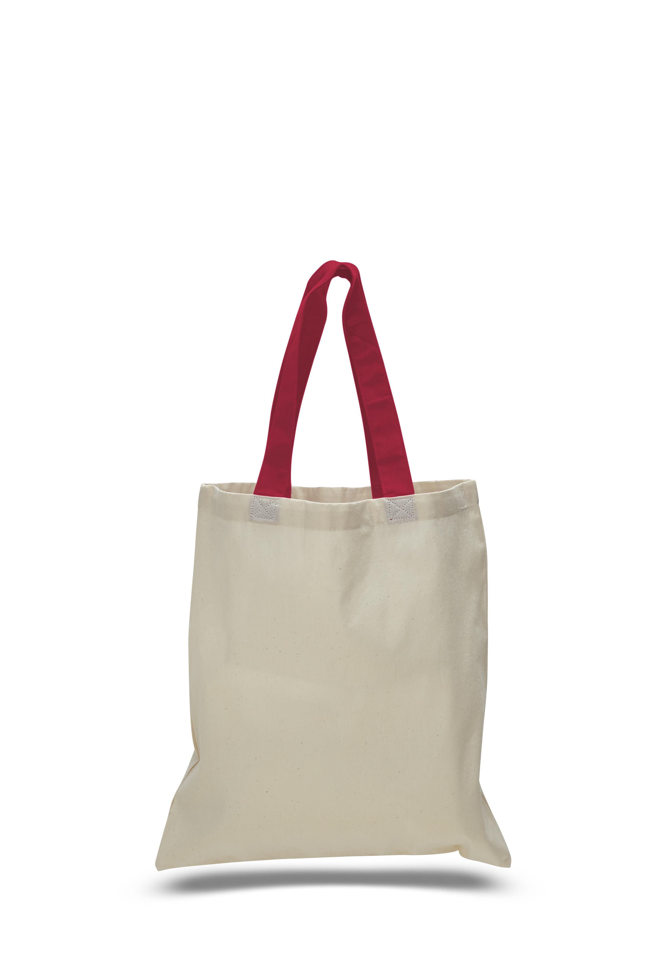 Economical Cotton Tote Bag with Colored Handles, custom tote bag with logo imprint 23