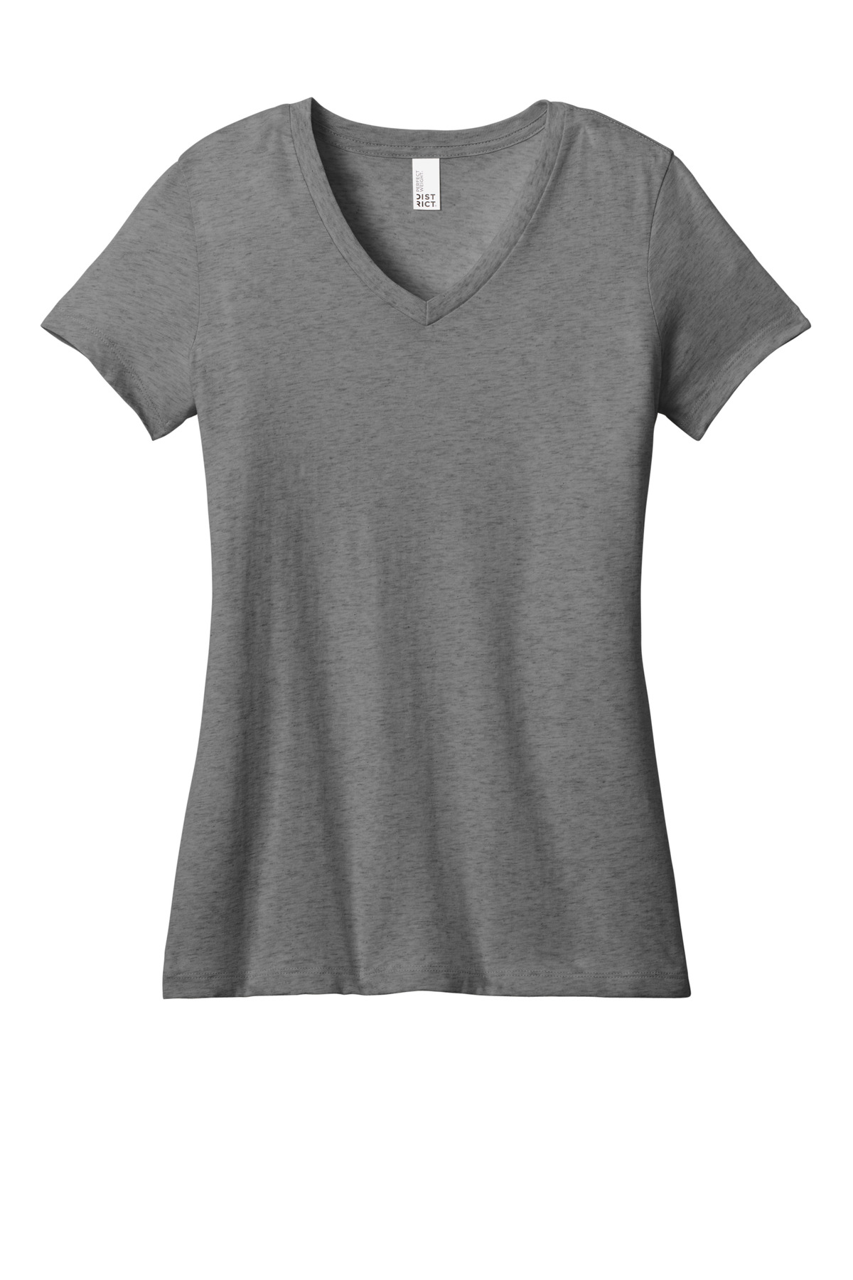 District - Women's Perfect Weight V-Neck Tee. DM1170L 120