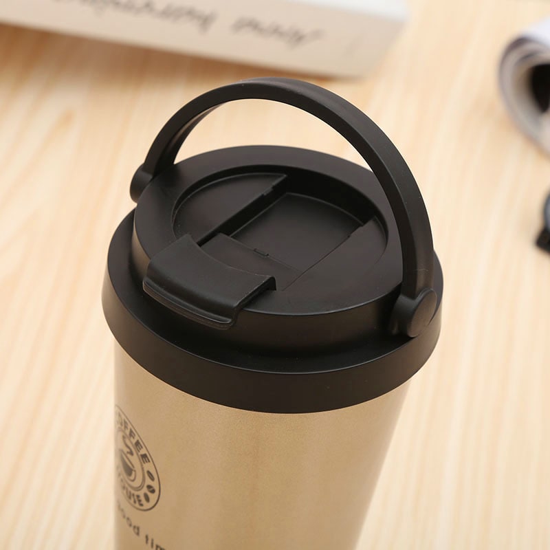 17 Oz. Custom Printed Travel Coffee Tumblers With Handle 5