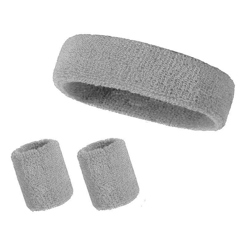 3 Pieces Sweatband Set Sports Headband Wristband Set 16