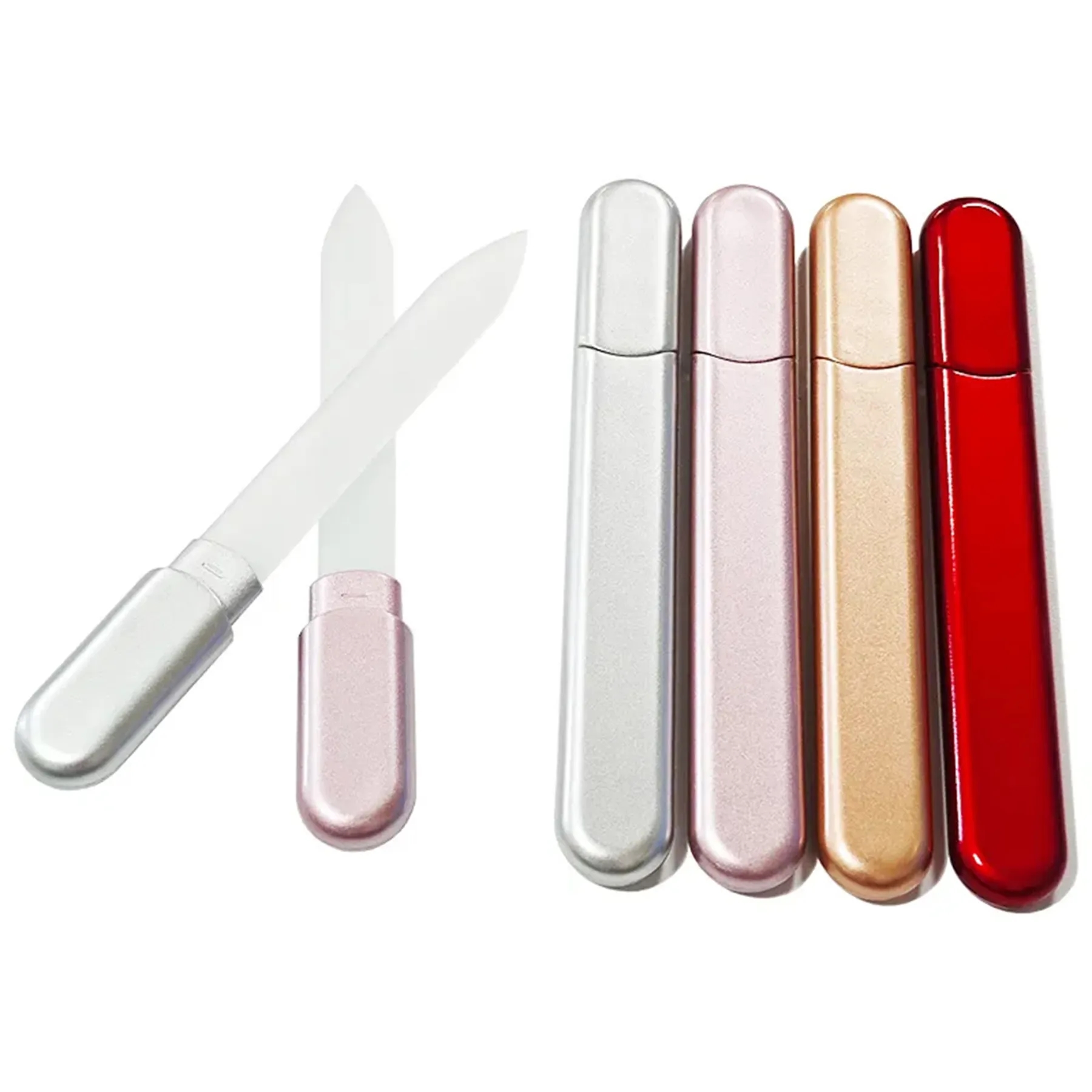 Etched and Polished Glass Nail File 5
