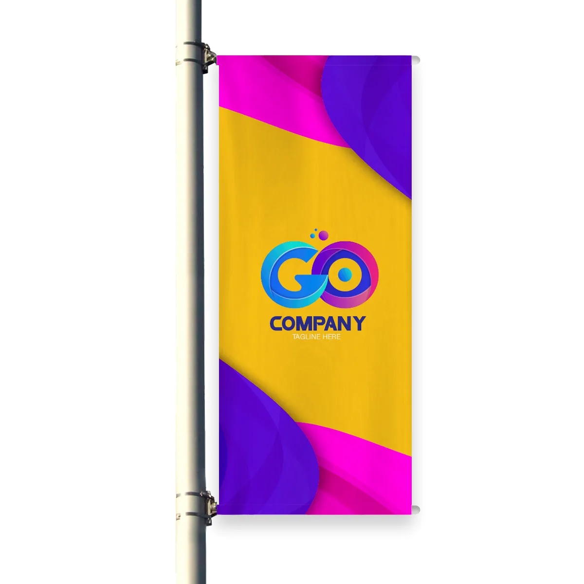 Digitally Printed Sunbrella Street Banner 2