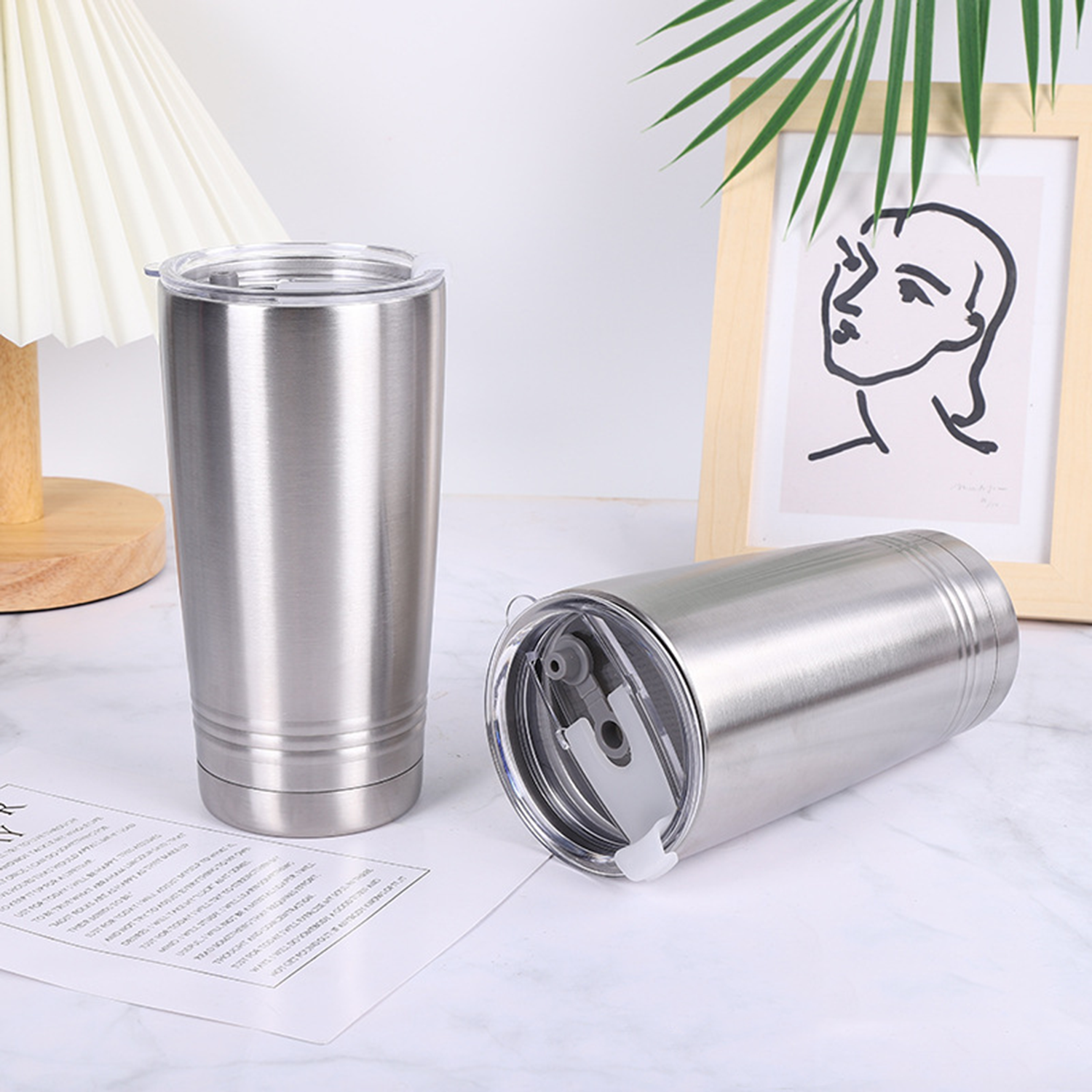 20 Oz Stainless Steel Tumblers 2