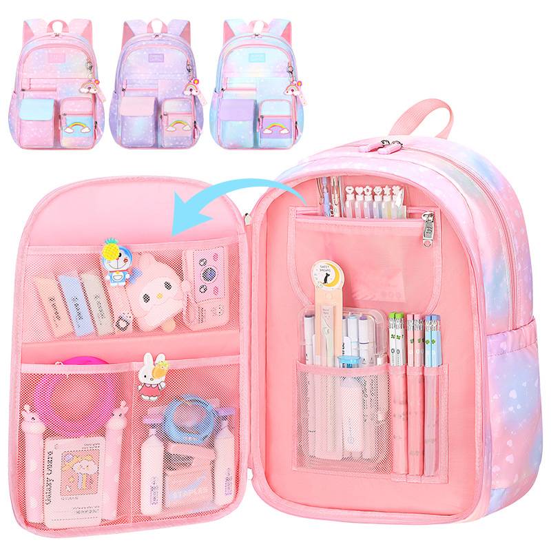 Girls Backpack Children's School Waterproof Bag 7