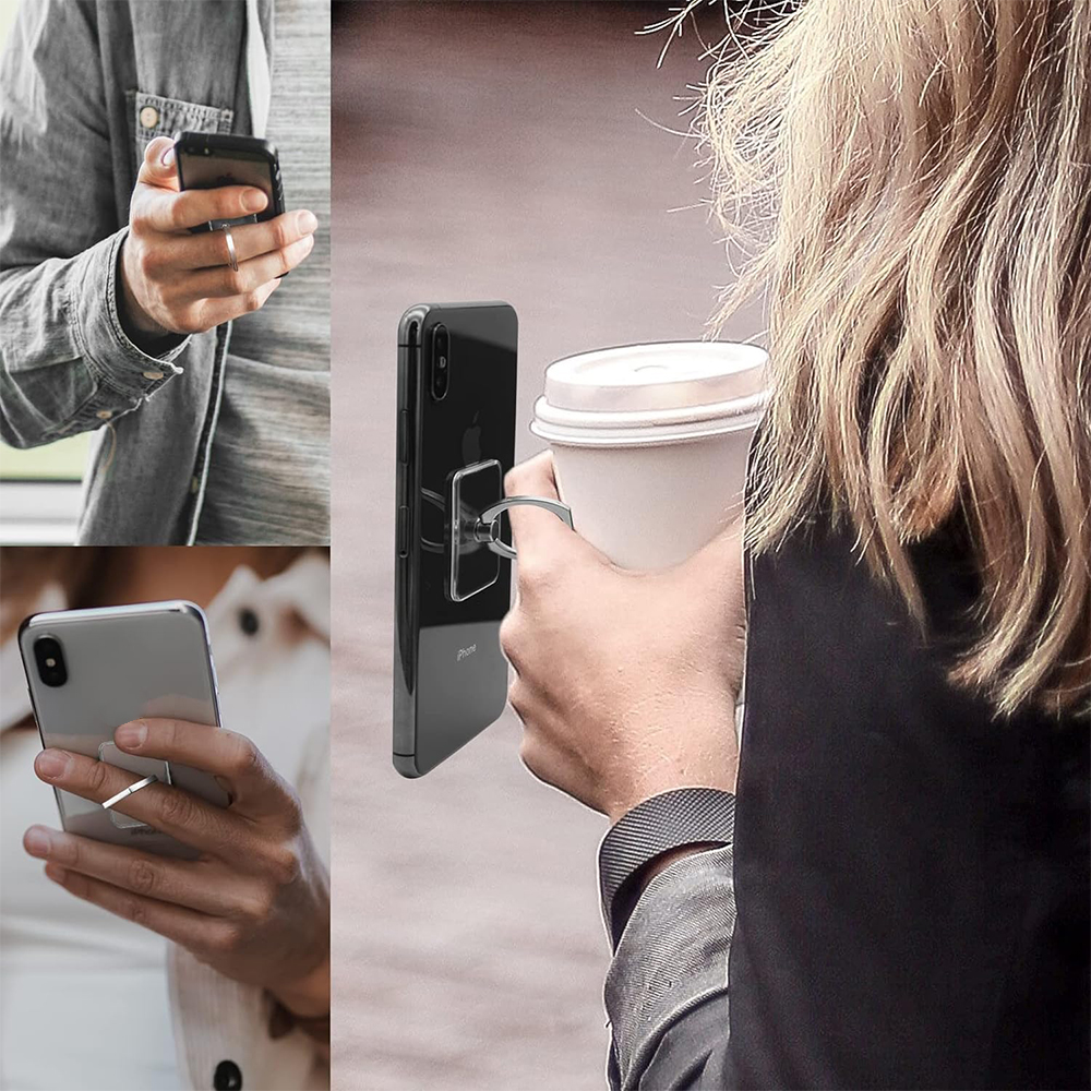 Square Phone Ring Holder 3