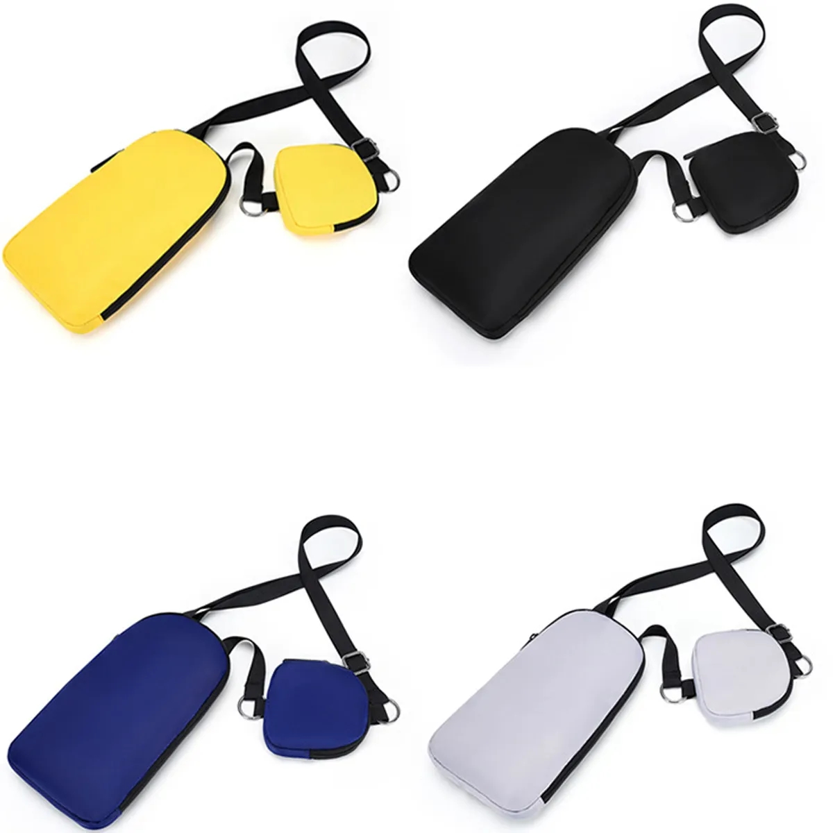 Unisex Crossbody Bag with Small Pouch 3