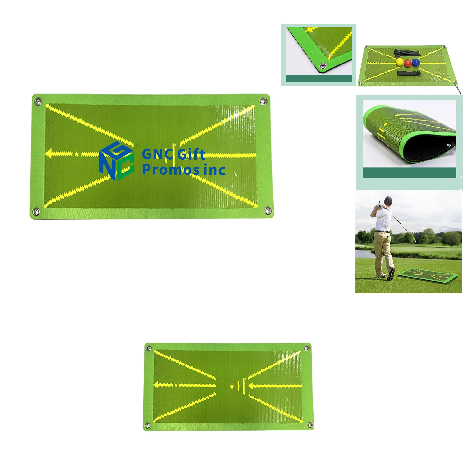 Golf Mat Shot Trajectory Training 2